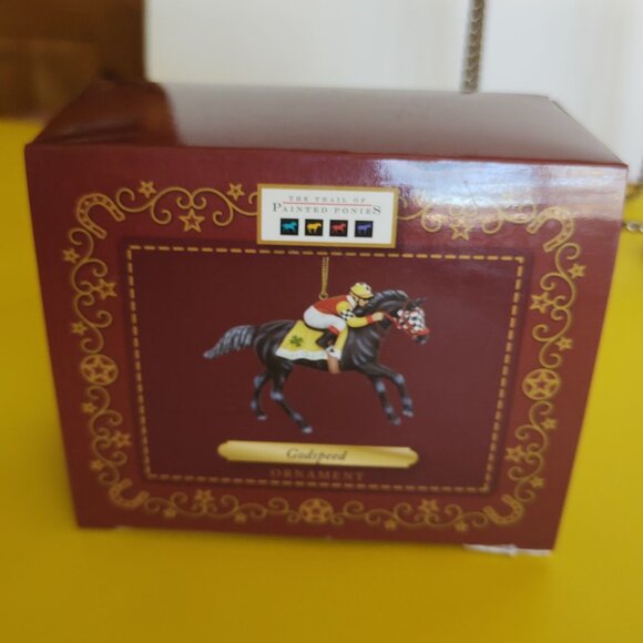 Trail of the Painted Ponies Xmas ornament Godspeed new in box - Picture 1 of 10
